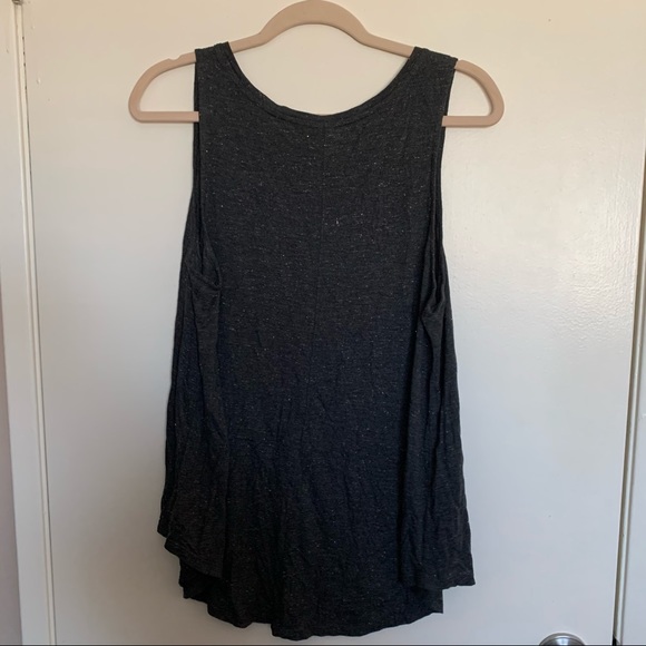 Grey gold tank top - Picture 5 of 6